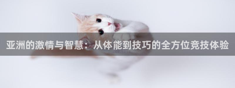 中欧体育在线：亚洲的激情与智慧：从体能到技巧的全方位竞技体验